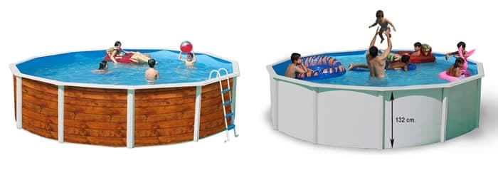 Nadzemní kulaté bazény Kulaté Bazény