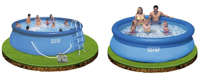 Nahuštěné Bazény