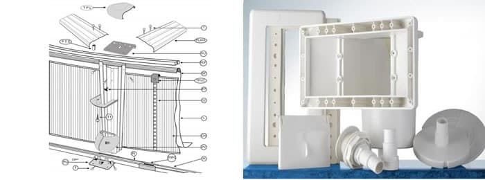 Rezervní Díl k Bazénům Gre