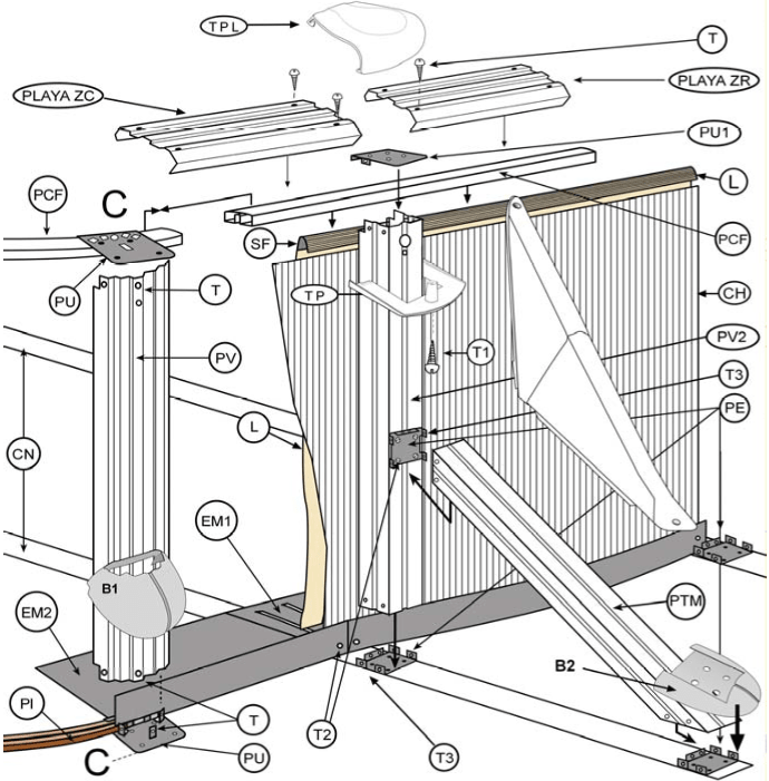 Náhradní díly Bazénů Oválných Bazénů s Dekórem Ratanu a Opěrami o 132 cm