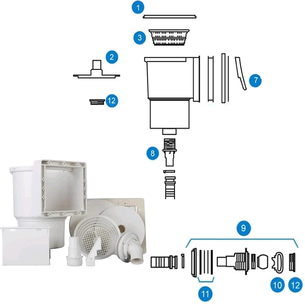 Náhradní Díly Skimmeru Gre AR100