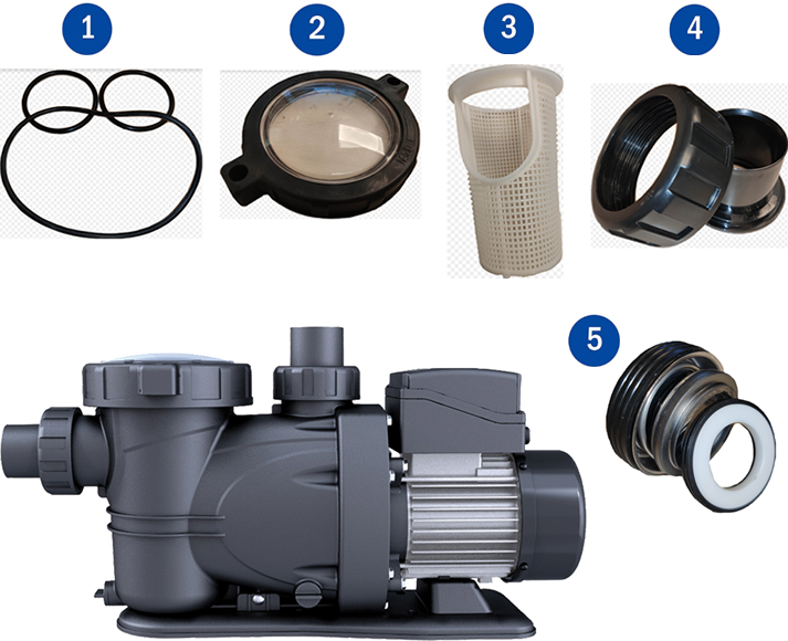 Náhradní Díly Čerpadla Premium od Gre PP101 PP151 PP201